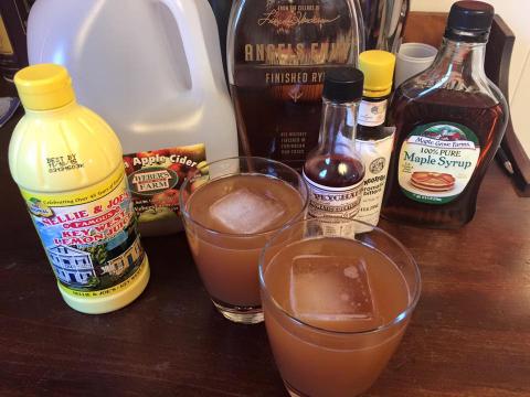 Rye Cider Cocktail