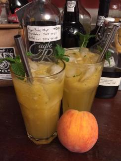 Bourbon Peach Smash